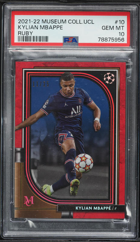 2017 Panini WCCF Extra Conversion Reprint Kylian Mbappe ROOKIE CSG