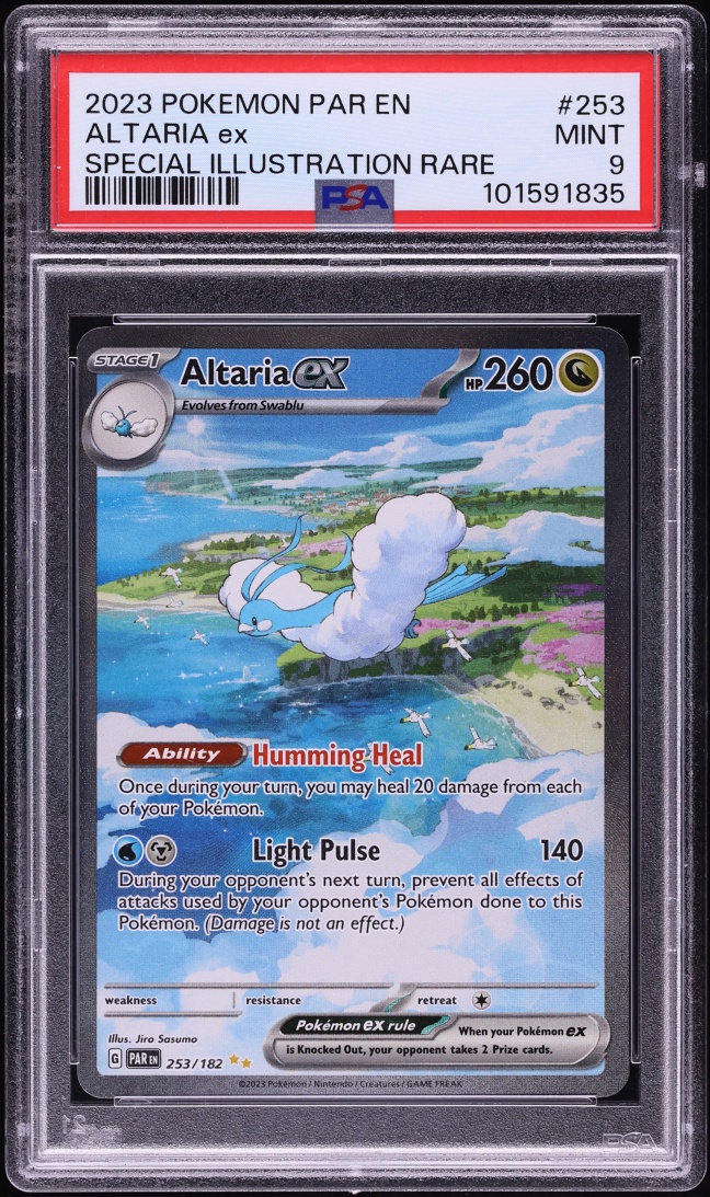 2023 Pokemon Scarlet & Violet Paradox Rift SIR Altaria ex #253 PSA 9 MINT