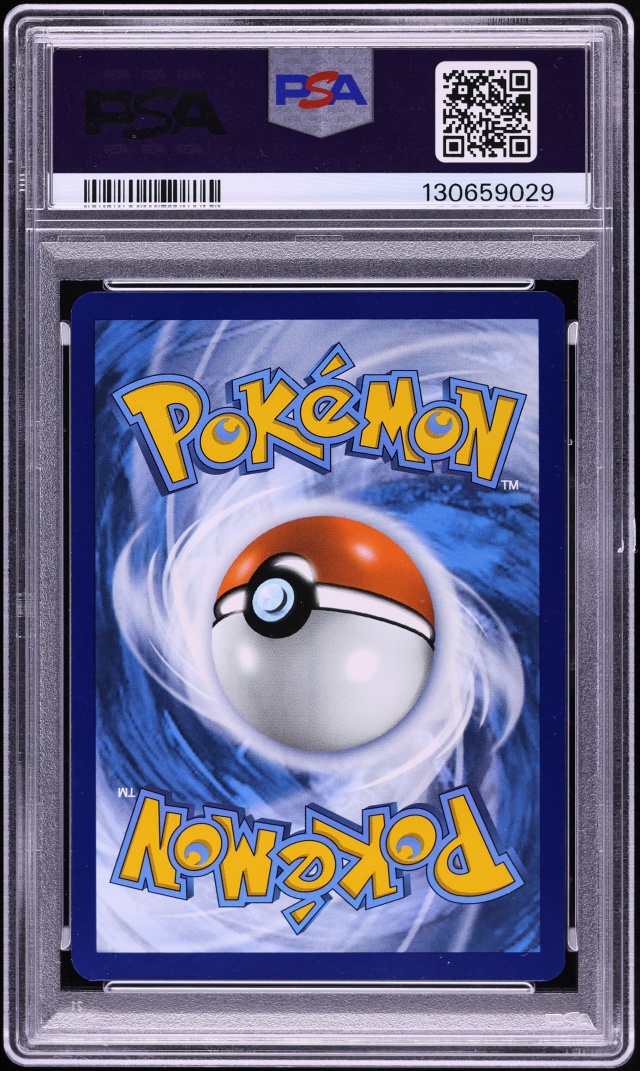 2025 Pokemon Scarlet & Violet Prismatic Evolutions Poke Ball Reverse Holo Eevee #74 PSA 9 MINT