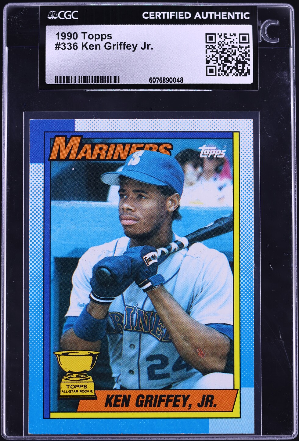 1990 Topps Ken Griffey Jr #336 CGC AUTH