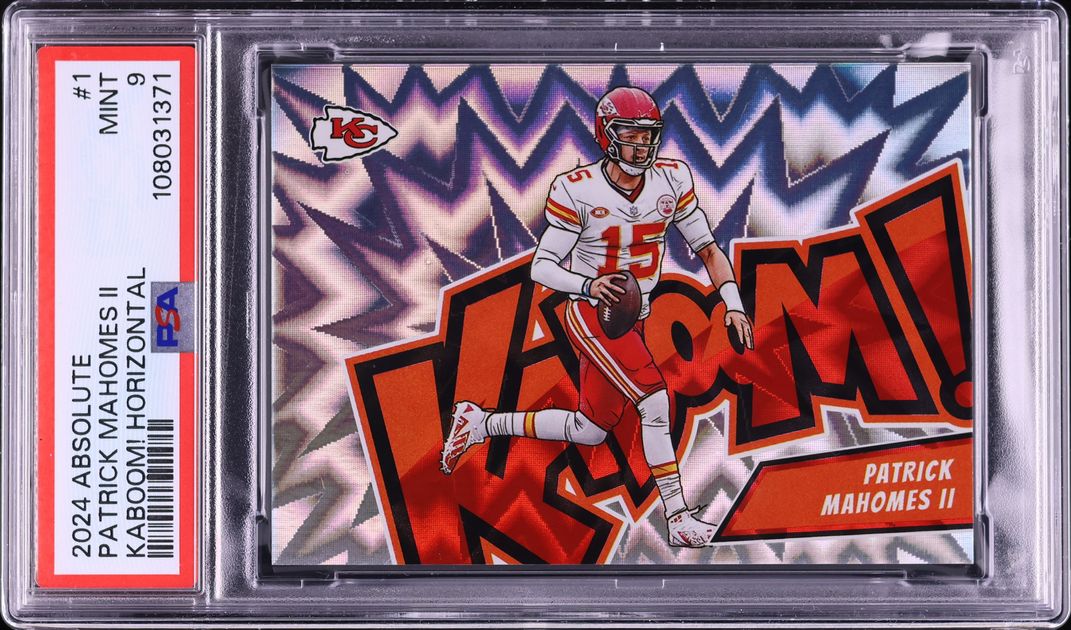 2024 Absolute Kaboom! Horizontal Patrick Mahomes II #1 PSA 9 MINT