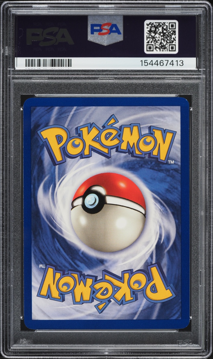 1999 Pokemon Fossil 1st Edition Slowbro #43 PSA 8 NM-MT