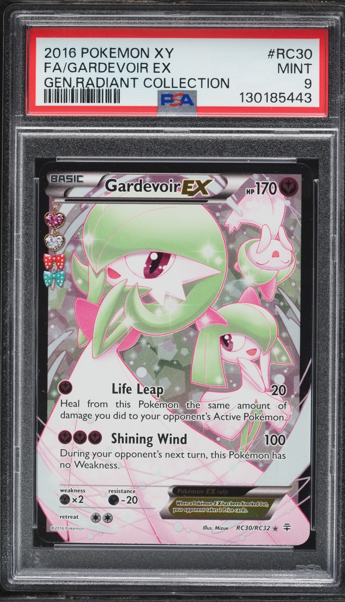2016 Pokemon XY Generations Radiant Collection Full Art Gardevoir EX #RC30 PSA 9 MINT