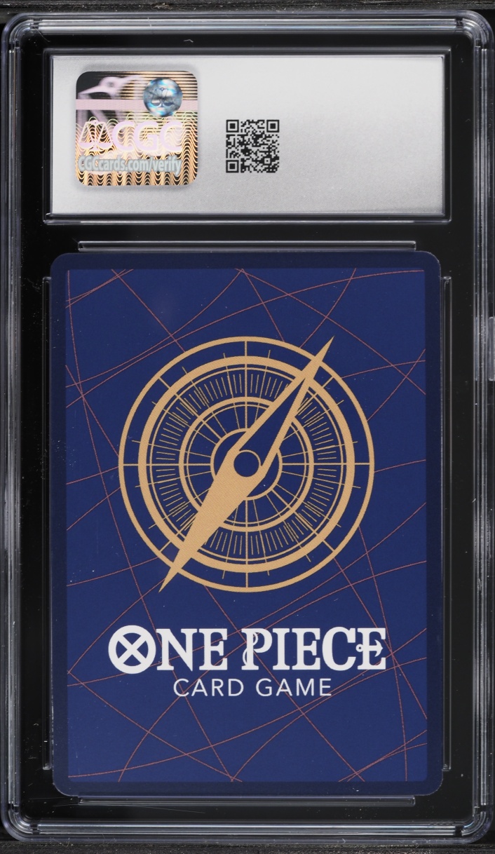 2025 One Piece Carrying On His Will SP SEC Monkey D. Luffy #OP09-119 CGC 8 NM-MT