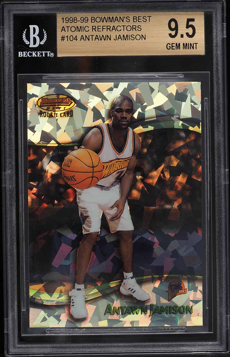 1998 Bowman's Best Atomic Refractors Kobe Bryant AUTO #A1