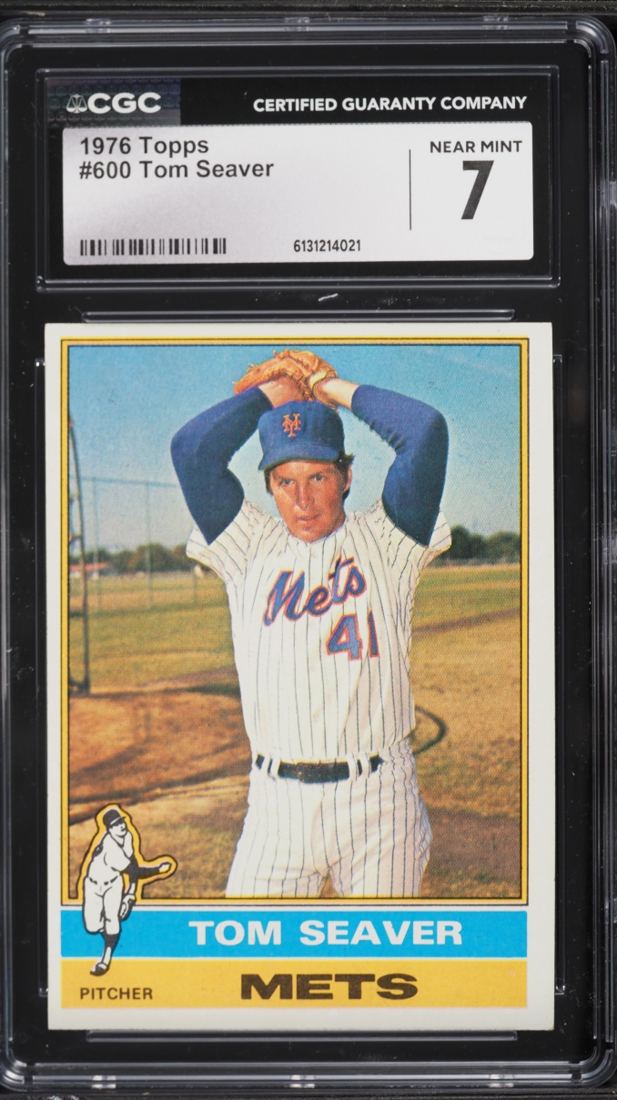 1976 Topps Tom Seaver #600 CGC 7 NRMT