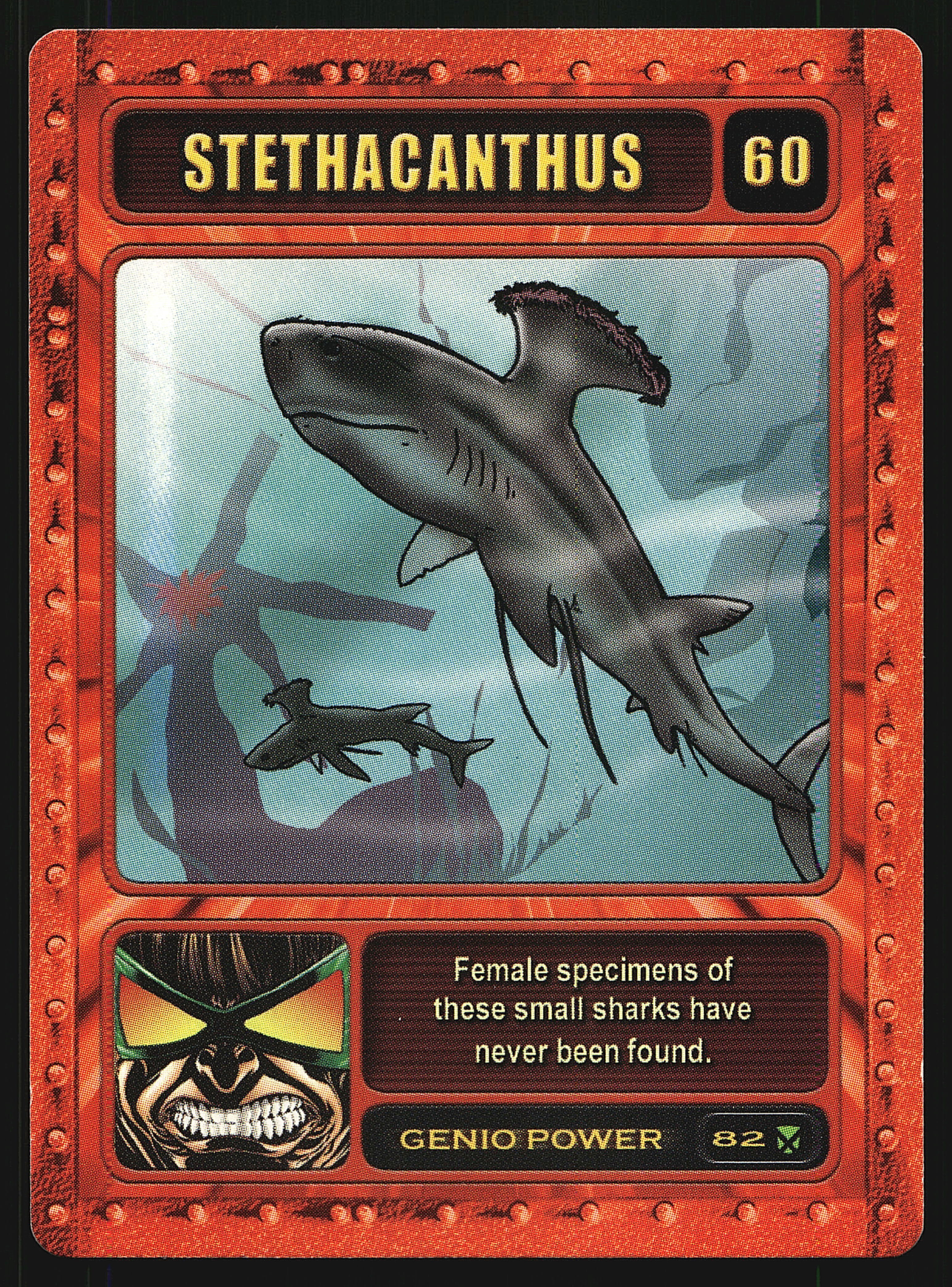 2003 Marvel Genio Stethacanthus #60