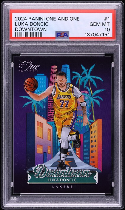 2024 Donruss Optic My House! Holo Prizm Luka Doncic #14 PSA 10 GEM