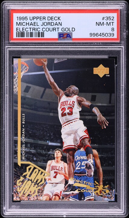 1995 Upper Deck Racing Silver Signature Michael Jordan AUTO