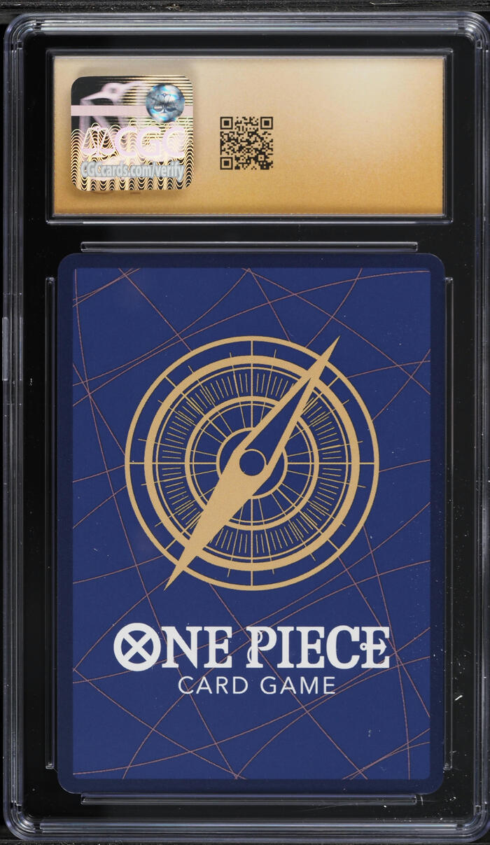 2025 One Piece Carrying On His Will Alt Art Silver Shanks #OP09-004 CGC 10 PRISTINE
