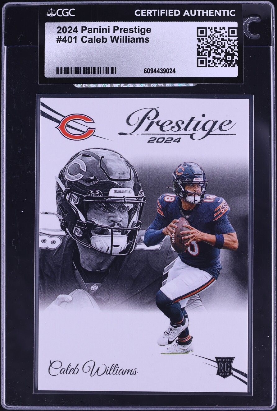 2024 Panini Prestige Caleb Williams ROOKIE #401 CGC AUTH