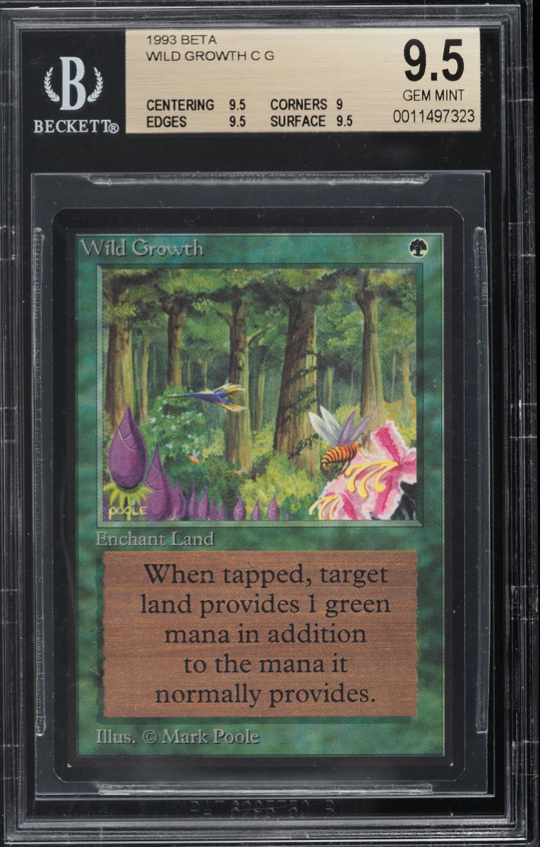 1993 Magic The Gathering MTG Alpha Black Lotus BGS 8.5 NM-MT+ on