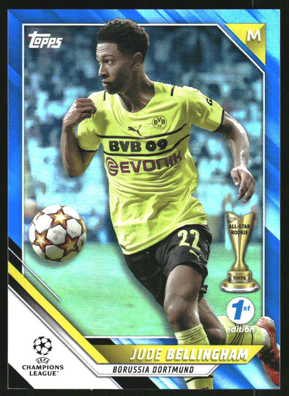 2021 Stadium Club Chrome UEFA '92 Beam Team Red Jude Bellingham