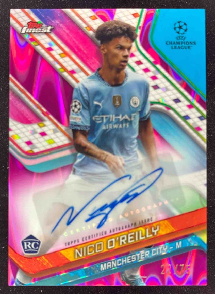 Carte à Collectionner 2024 Topps Chrome UEFA EURO Nico Williams Hero Variation - Future Stars