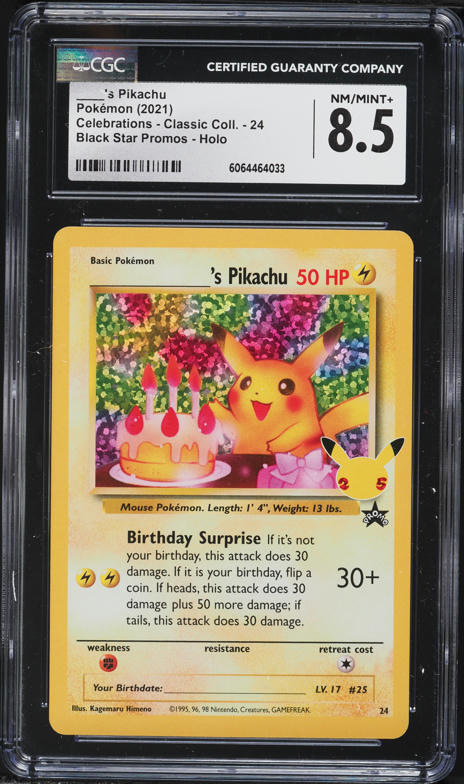 2021 Pokemon Japanese SWSH Promo Yu Nagaba X PCG Campaign Pikachu