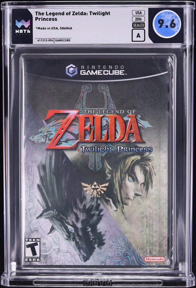 The Legend Of Zelda: Twilight Princess (Nintendo Gamecube) WATA 9.6 A Sealed - Photo 1