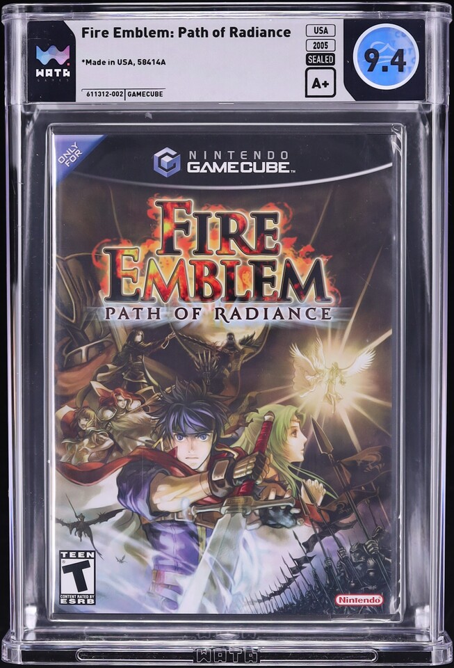 Fire Emblem: Path Of Radiance (Nintendo Gamecube) WATA 9.4 A+ Sealed - Photo 1