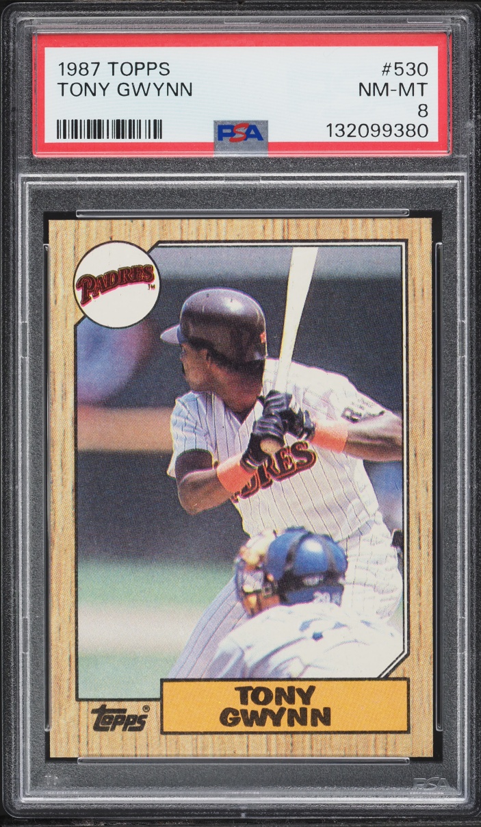 1987 Topps Tony Gwynn #530 PSA 8 NM-MT