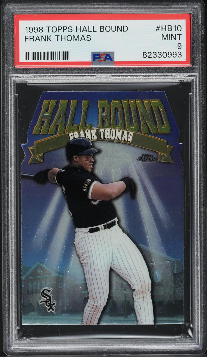 1998 Pinnacle Plus Frank Thomas #186 CGC AUTH on Fanatics