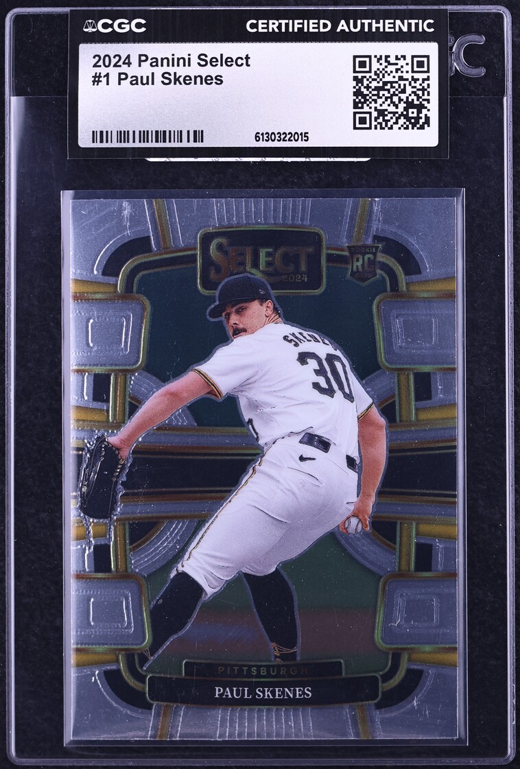 2024 Select Concourse Paul Skenes ROOKIE #1 CGC AUTH