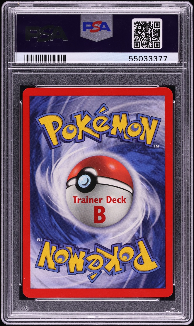 1999 Pokemon Base Set Trainer Deck B Blastoise #2 PSA 10 GEM MINT