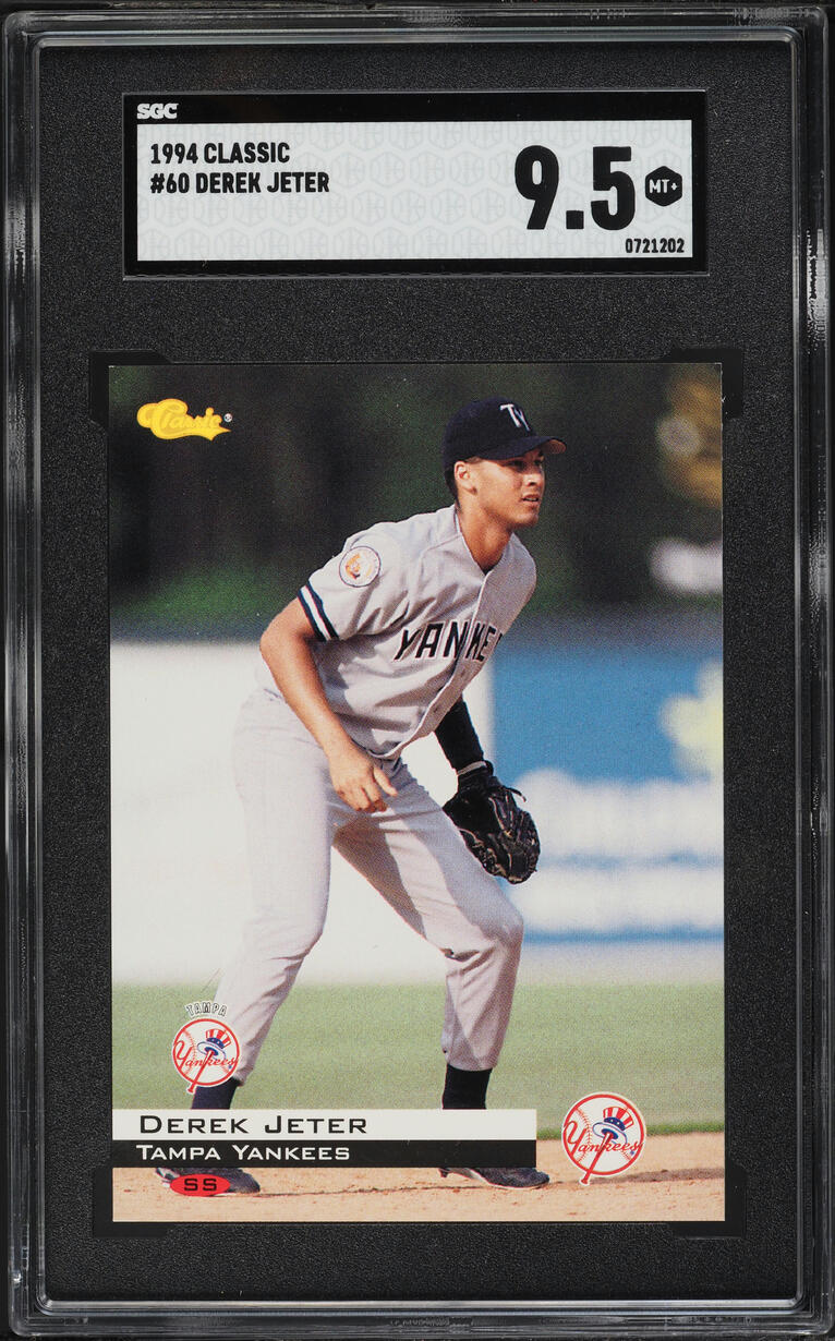 1994 Classic Derek Jeter ROOKIE #60 SGC 9.5 MINT+