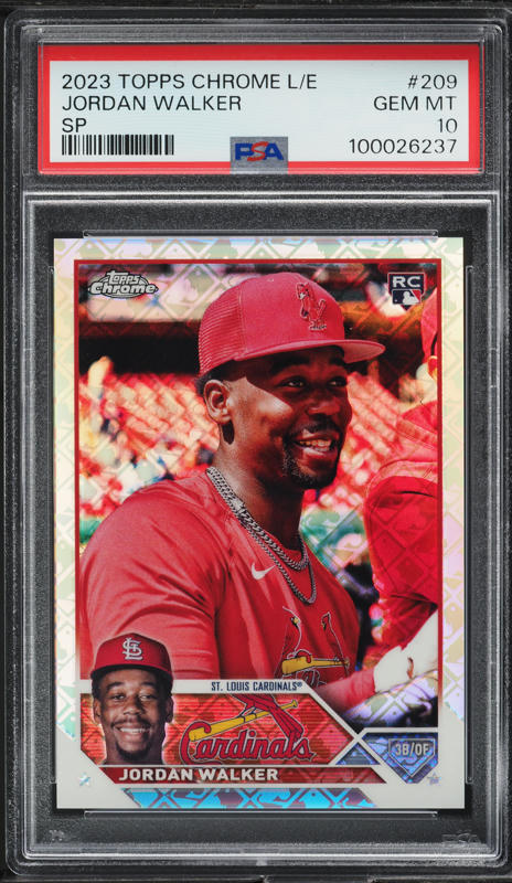 2023 Topps Chrome Logofractor Edition Corbin Carroll SP