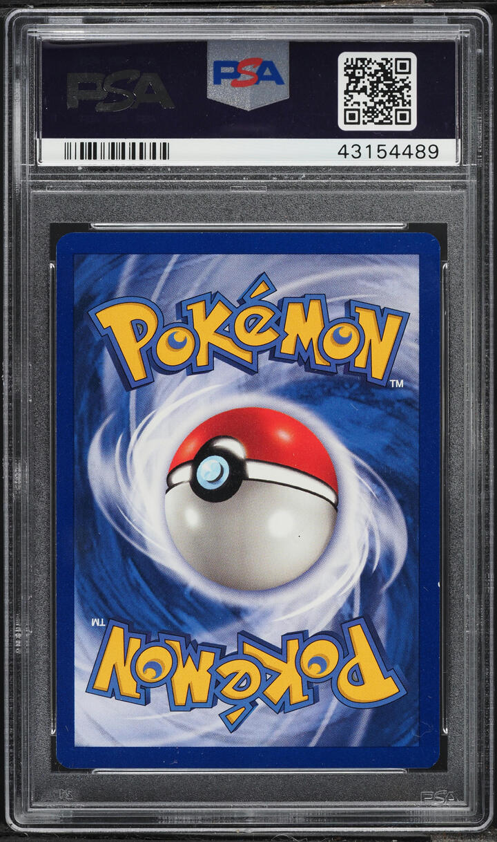 1999 Pokemon Base Set Shadowless 1st Edition Water Energy #102 PSA 9 MINT