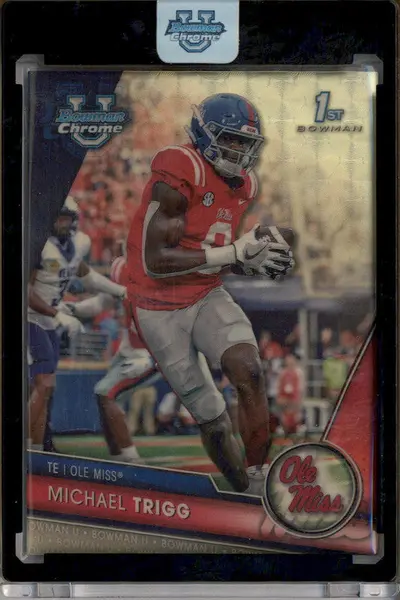 2023 Bowman University Chrome SuperFractor #128 Michael