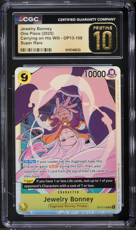 2025 One Piece Japanese Legacy Of The Master Manga Art Jewelry