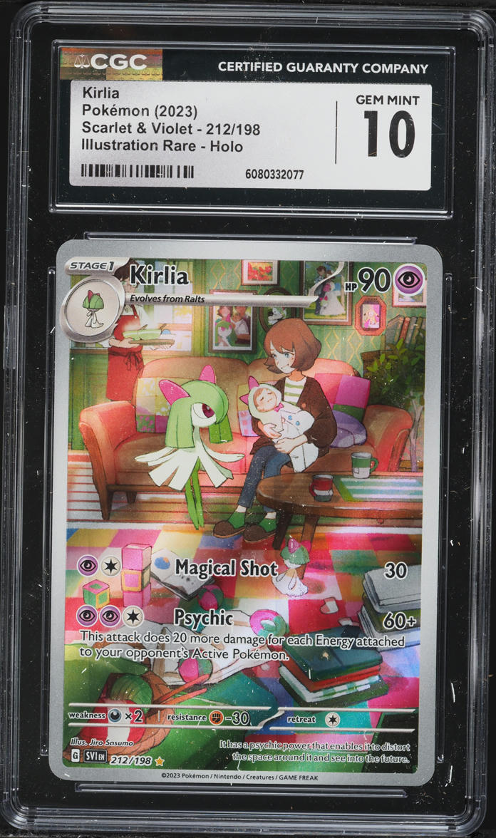2023 Pokemon Scarlet & Violet IR Kirlia #212 CGC 10 GEM MINT