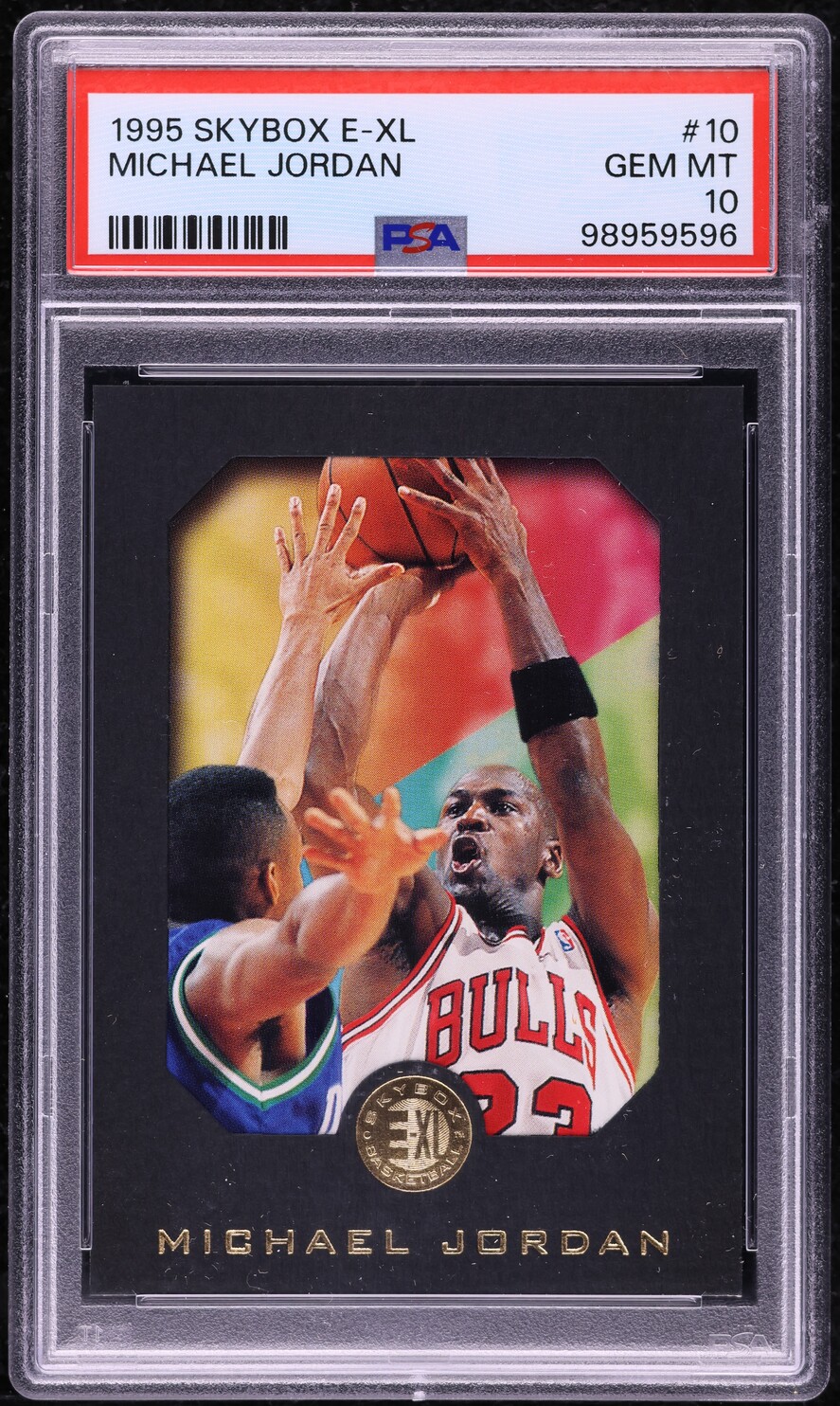 1995 Skybox E-XL Michael Jordan #10 PSA 10 GEM MINT