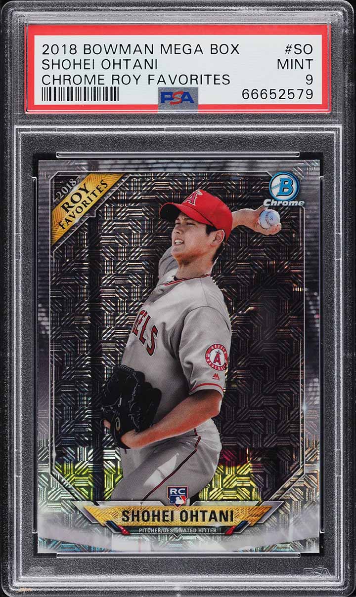 その他 Shohei Ohtani 2018 Bowman Chrome Rookie Shohei Ohtani 2018 Bowman Chrome Rookie Green Auto Refractor