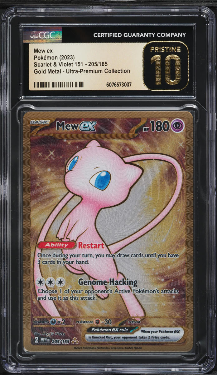 2023 Pokemon Scarlet & Violet 151 Ultra Premium Collection Full Art Mew ...
