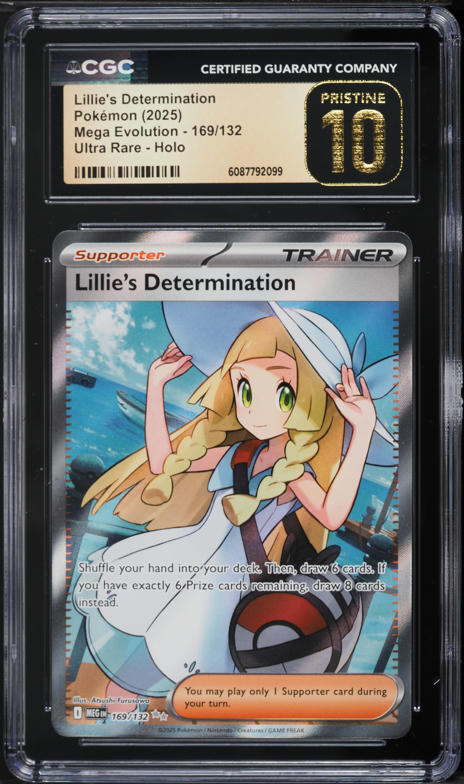 PSA10 リーリエの決心 SAR Lillie's Determination PSA 10 Lillie's Determination SAR 091/063 Mega Brave Japanese