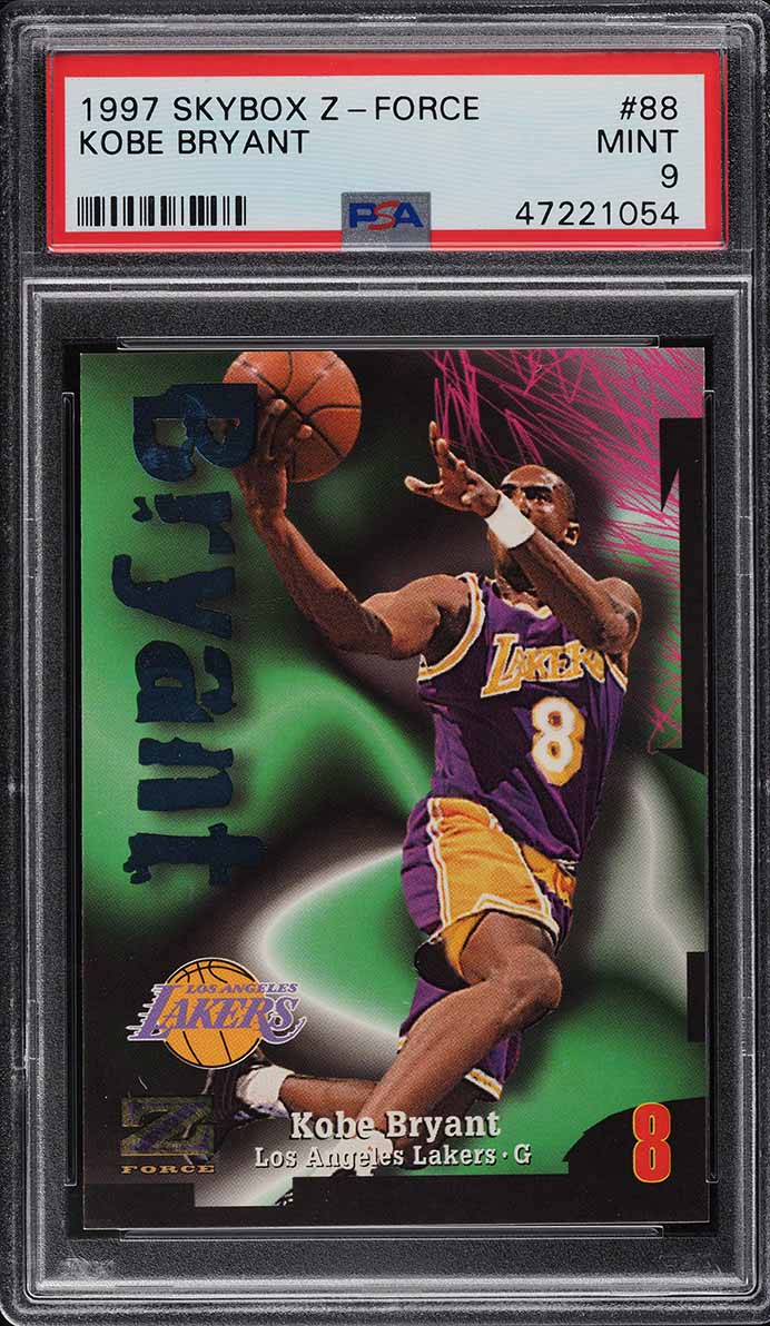 1997 Skybox Z-Force Kobe Bryant #88 PSA 9 MINT