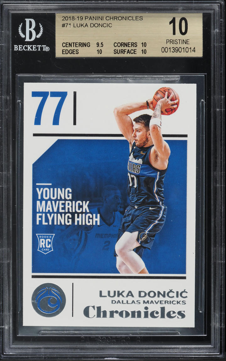 2018 Panini Chronicles Gold Standard Red Luka Doncic ROOKIE