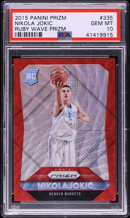 2015 Panini Preferred Crown Royale Nikola Jokic ROOKIE AUTO /85