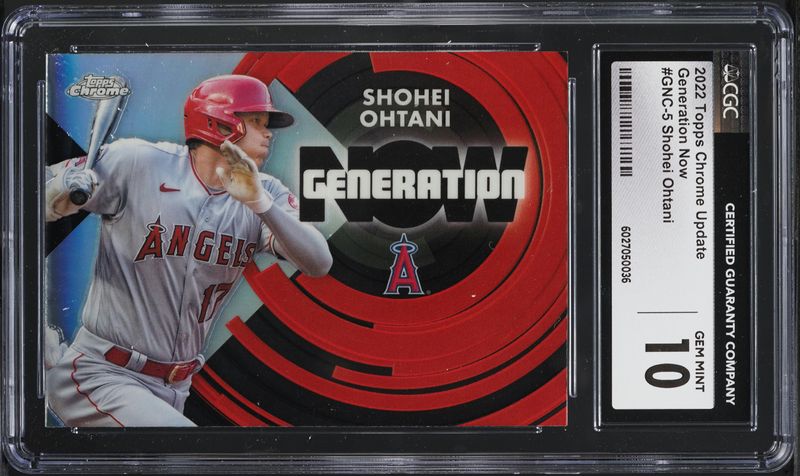 ゲームセンター・ゲームカード 2022 Topps Chrome Shohei Ohtani PSA WBC 2022 Topps Chrome Xfractor Shohei Ohtani #1 PSA 10 GEM MINT