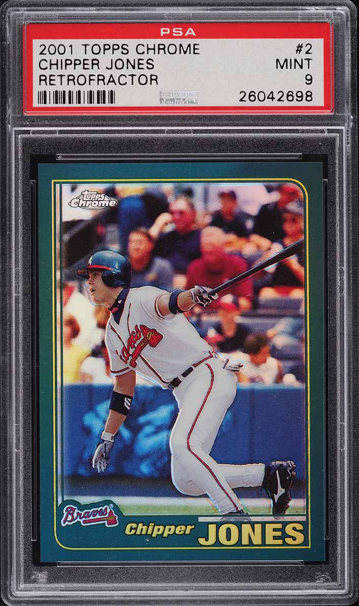 1992 Upper Deck #165 Minor League Chipper Jones Rookie Card RC
