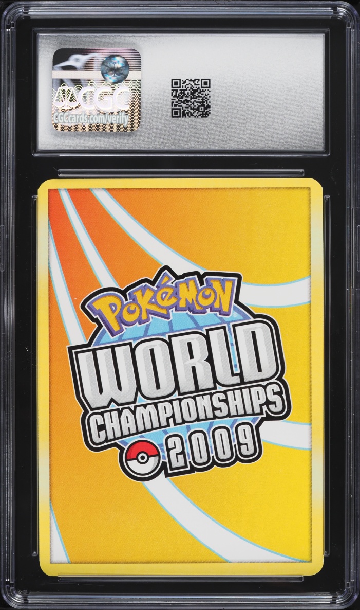 2009 Pokemon DP World Championship Decks Luxdrill Stephen Silvestro Azelf #19 CGC 8.5 NM-MT+