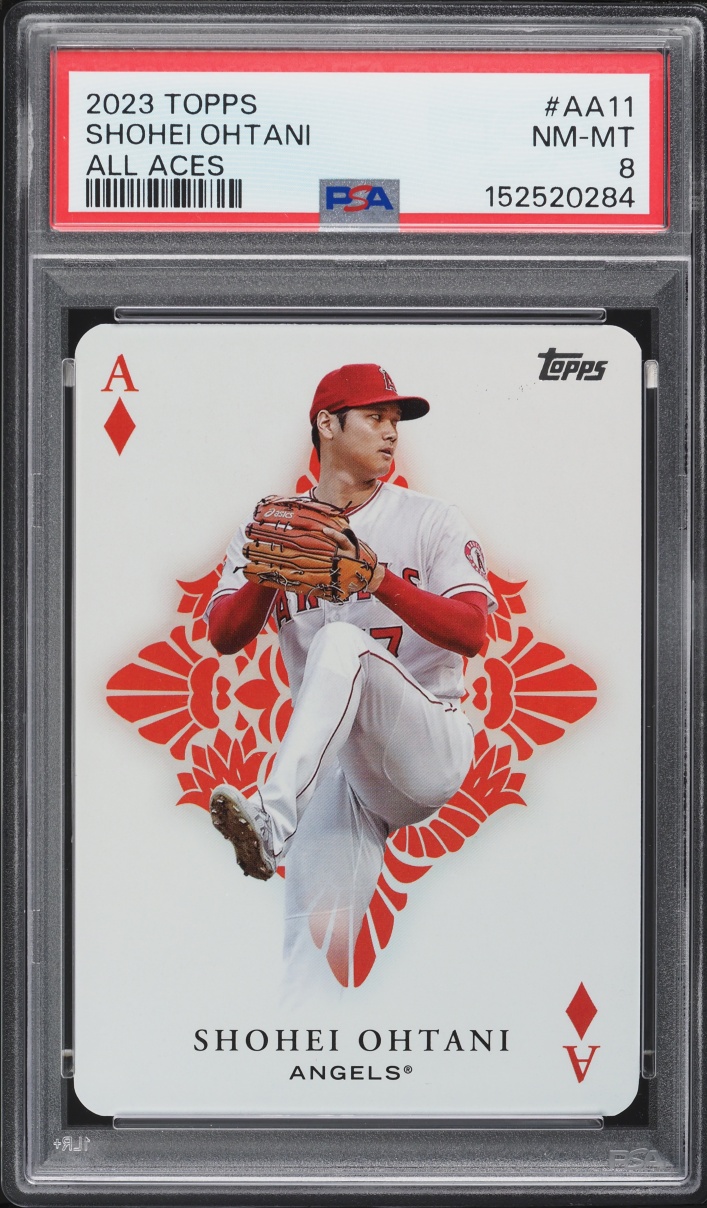 2023 Topps All Aces Shohei Ohtani #AA-11 PSA 8 NM-MT - Photo 1