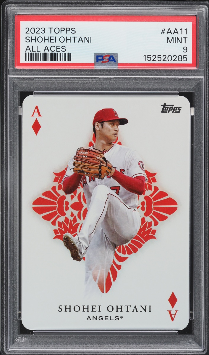 2023 Topps All Aces Shohei Ohtani #AA-11 PSA 9 MINT - Photo 1