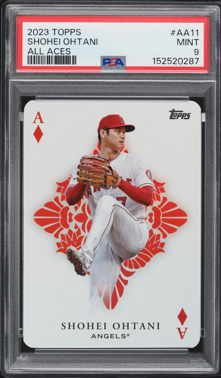 2023 Topps All Aces Shohei Ohtani #AA-11 PSA 9 MINT - Photo 1