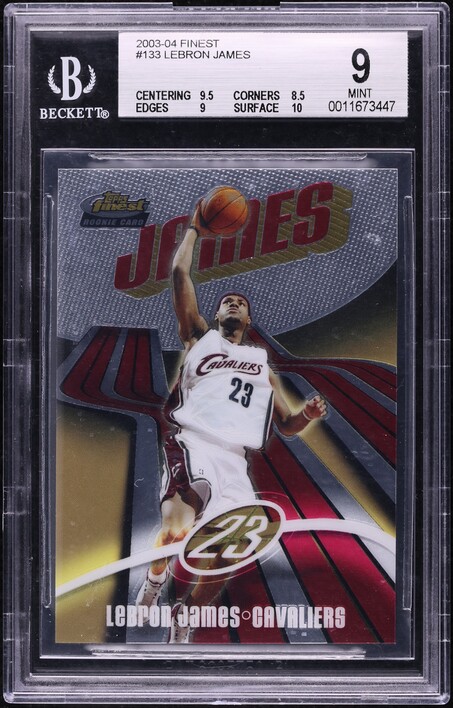 2003 Topps Contemporary Collection LeBron James ROOKIE #1