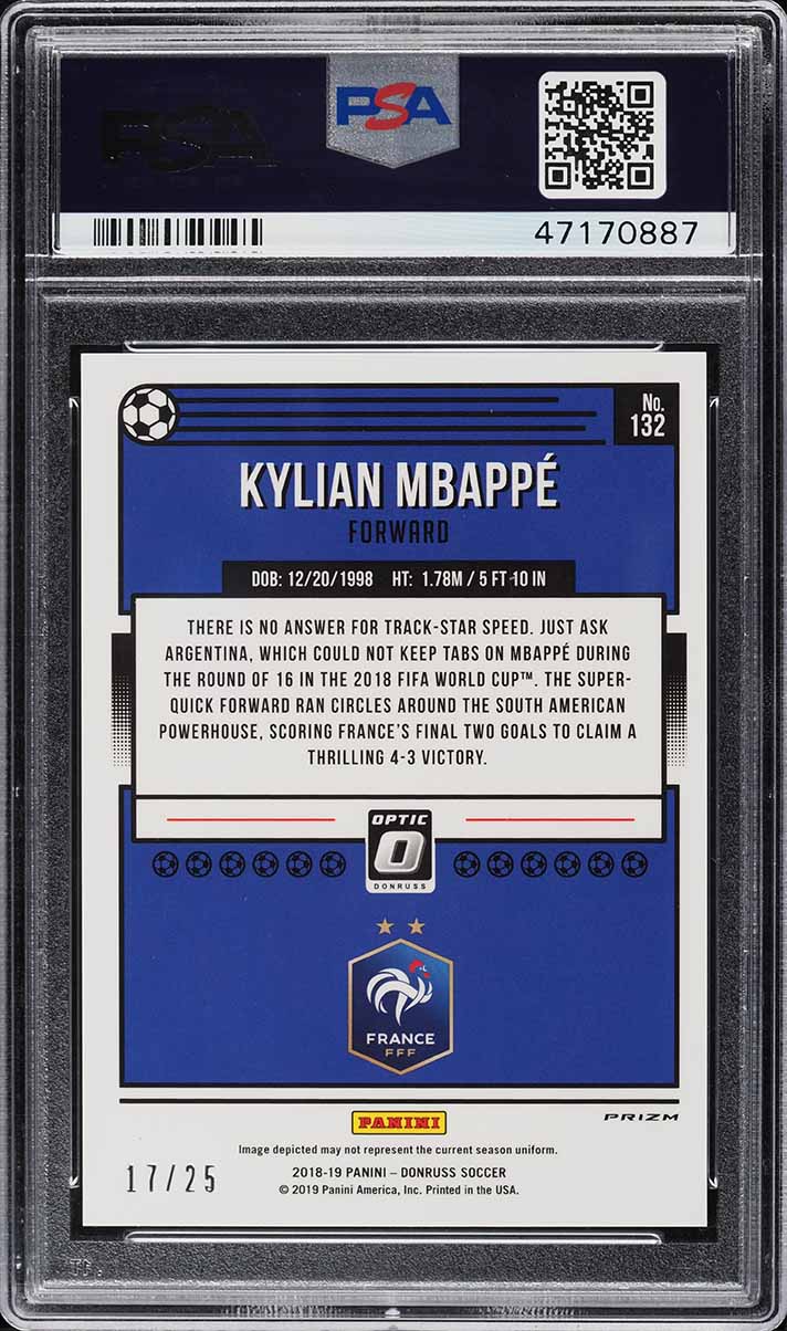 Kylian Mbappe Donruss Holo 2枚セット Kylian Mbappe Donruss Holo 2枚セット