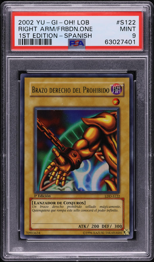 2002 Yu-Gi-Oh! Magic Ruler Serpent Night Dragon #MRL-103 PSA 10