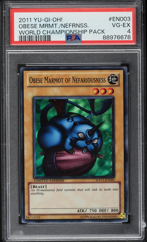 2004 Yu-Gi-Oh! World Championship Series Sengenjin #WCS-EN403 PSA