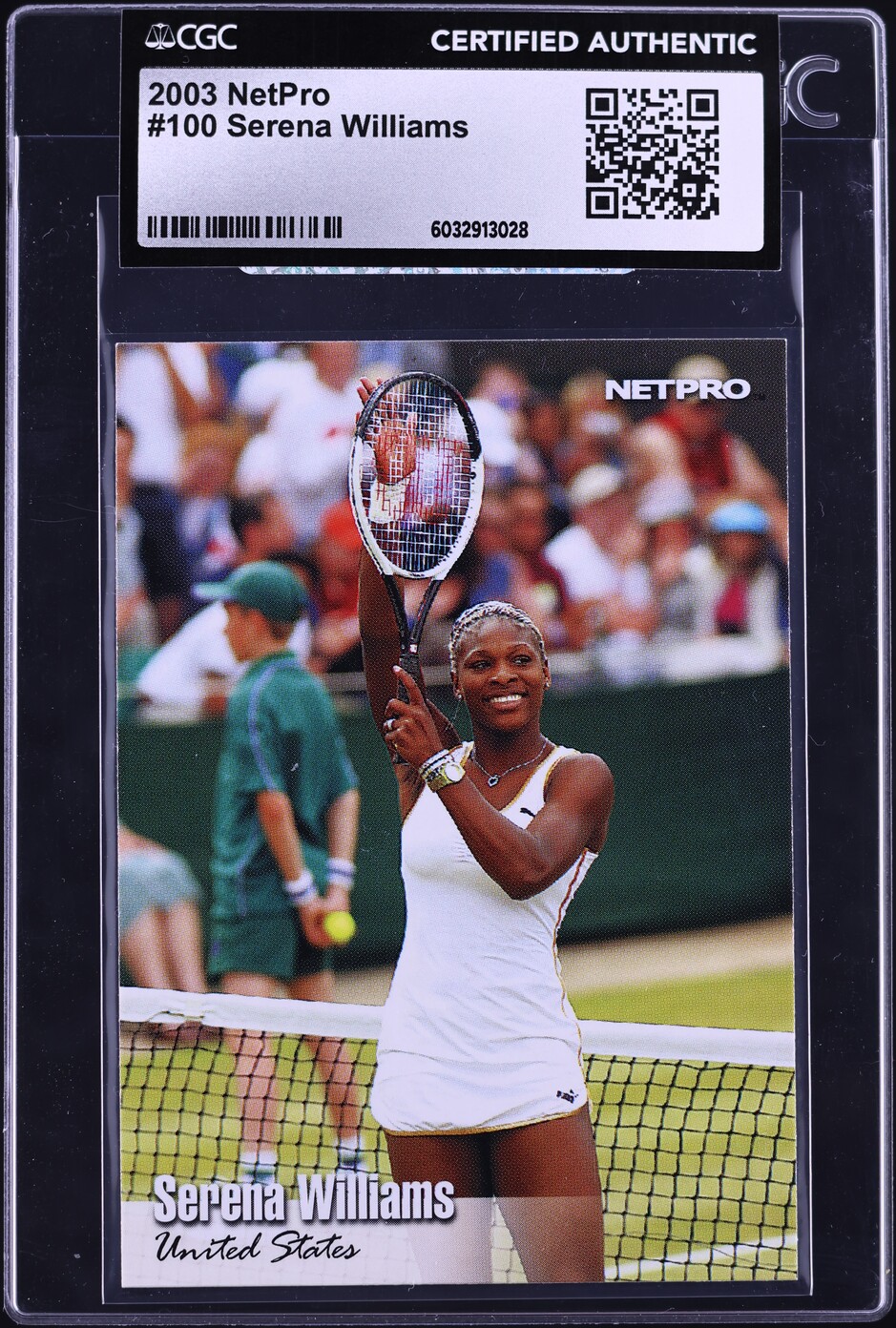 Serena Williams Rookie Card Serena Williams 2003 Net Pro Tennis #1