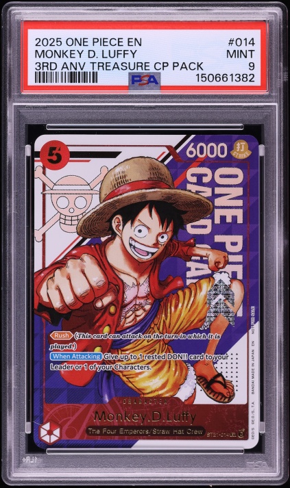 あ*ん様 PSA9 2025 ONE PIECE JP モンキー・D・ルフィ # PSA9 2025 ONE PIECE JP モンキー・D・ルフィ #061 【公式通販】